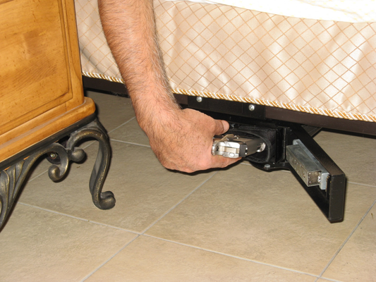 under bed gun safe