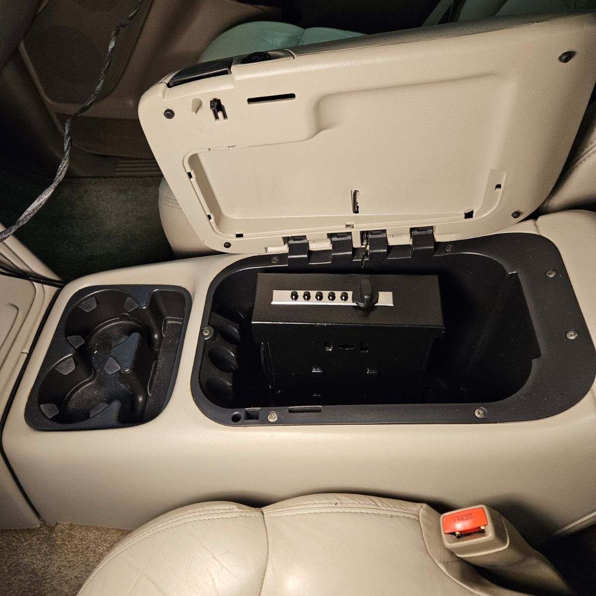 Titan Pistol Vault Car center console Installation