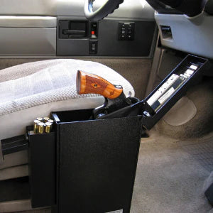 Titan Pistol Vault RV front seat Installation