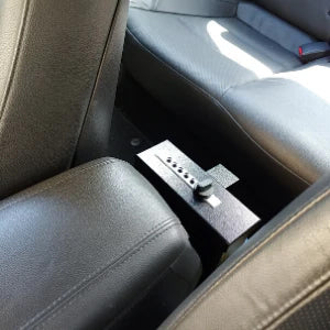 Titan Pistol Vault Car in behind center console Installation