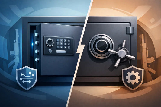 Electronic vs Mechanical Gun Safe