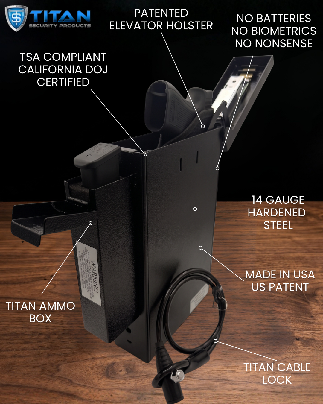 Titan Compact Pistol Vault