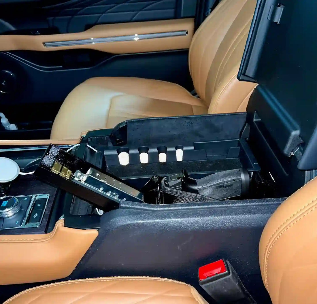 How to Mount a Pistol Safe in a Car Securely