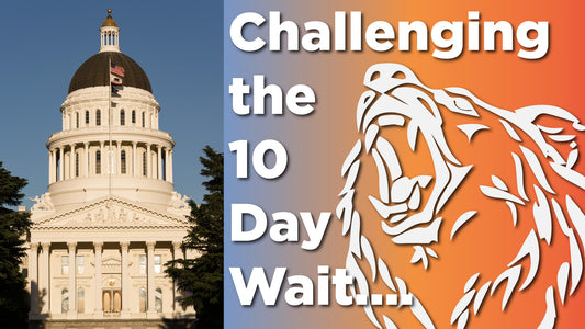 CRPA is Challenging the California 10 days Wait period