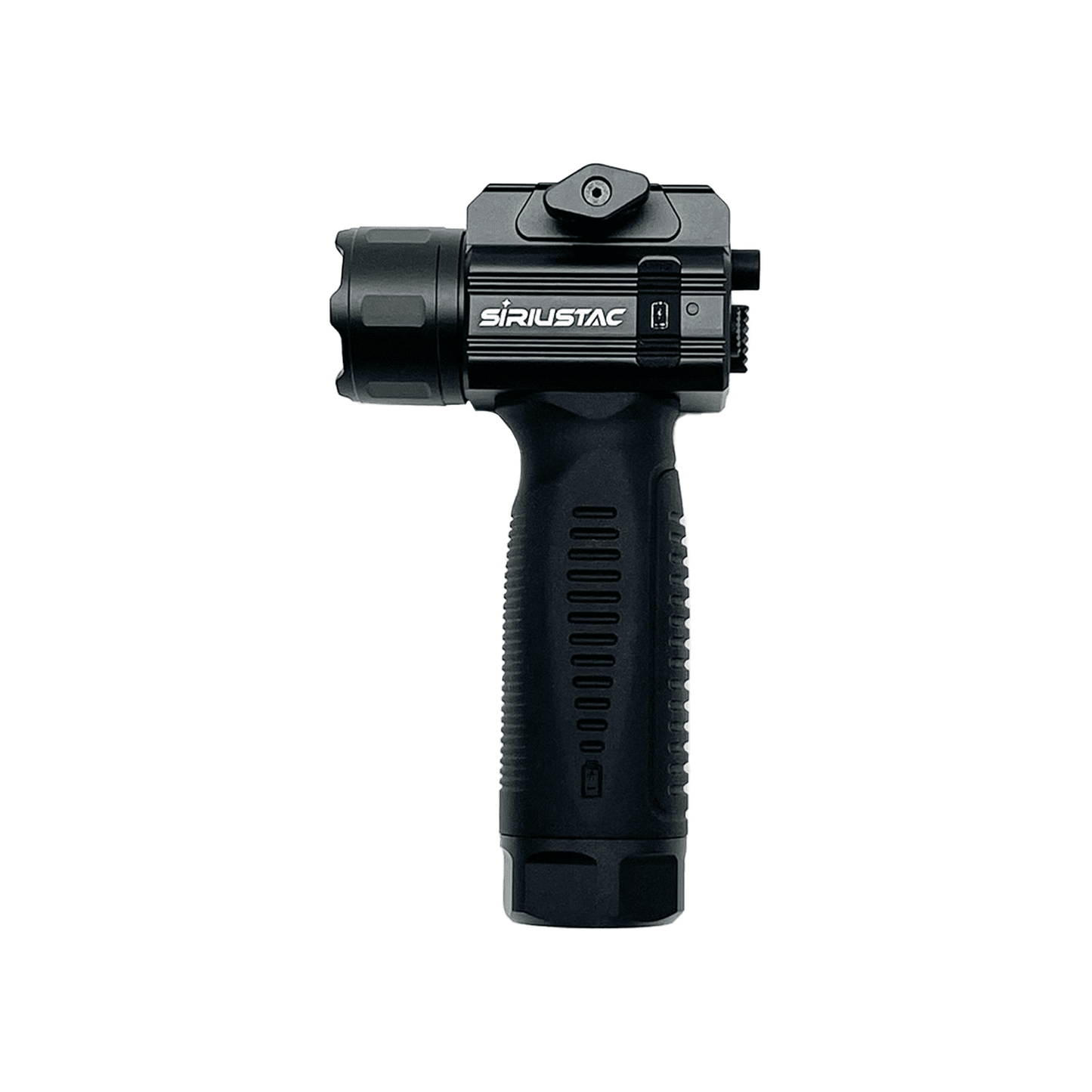 1600 Lumen Foregrip Light with Green Laser | Rechargeable USB TYPE-C | 260 Meter Throw | Rubberized Grip