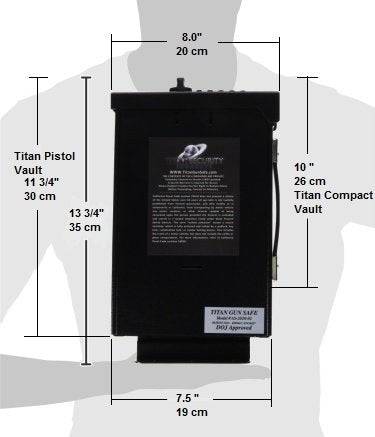 Titan Compact Pistol Vault  a handgun safe that won’t let you down!